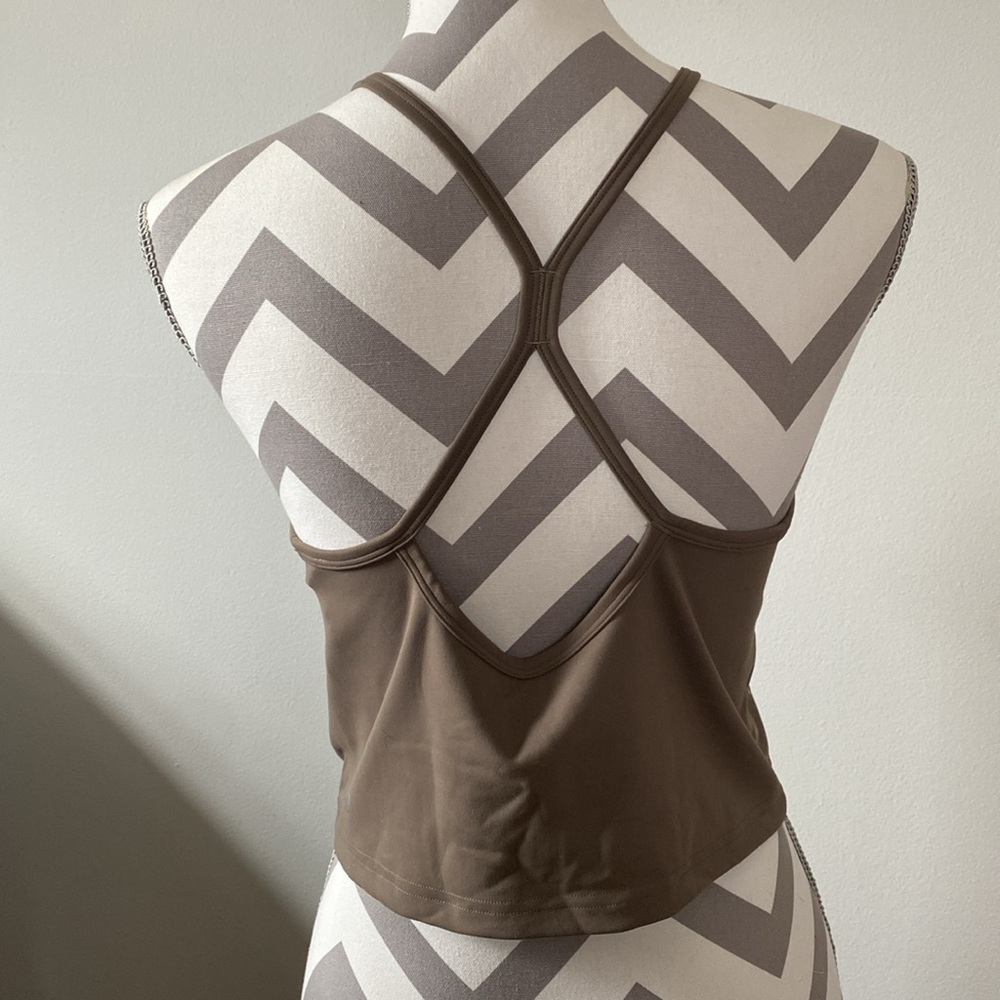lululemon athletica Brown Halter Top - Picture 2 of 4